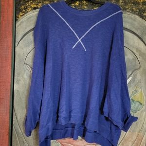 FREE PEOPLE TEXTURED SWEATER L EUC!